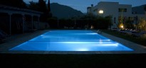 Eredi Bosca snc - Piscine interrate - piscina illuminata laghetto - Pesaro localit Cattabrighe